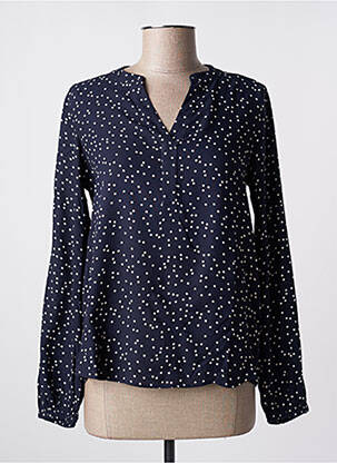 Blouse bleu FRANSA pour femme