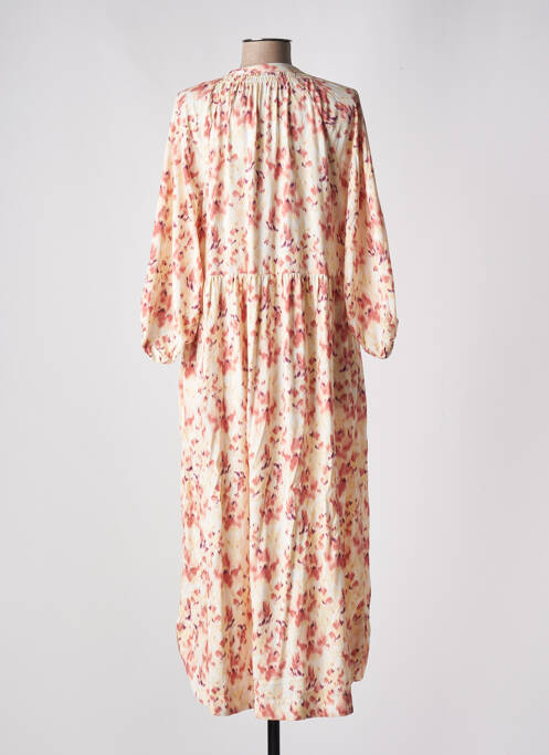 Robe longue beige B.YOUNG pour femme