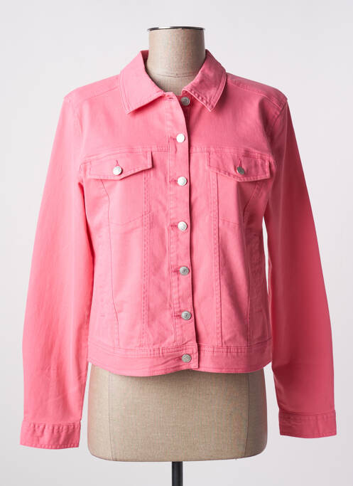 Veste casual rose FRANSA pour femme