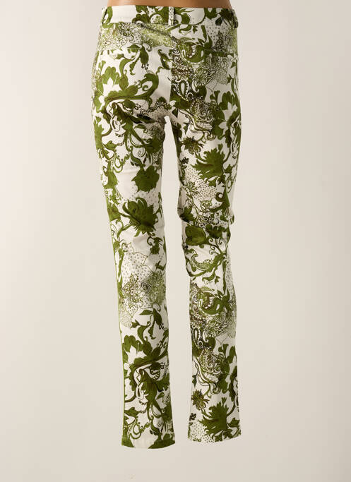 Pantalon chino vert LE PETIT BAIGNEUR pour femme