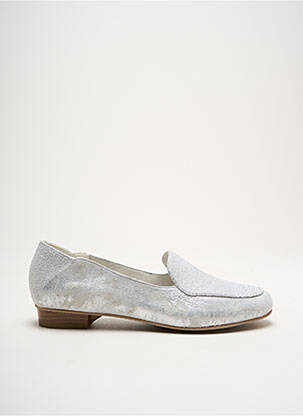 Mocassins argent INEA pour femme