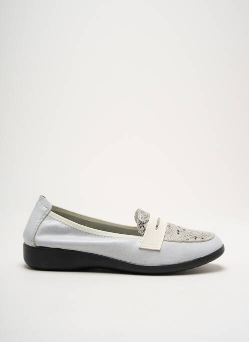 Mocassins argent INEA pour femme