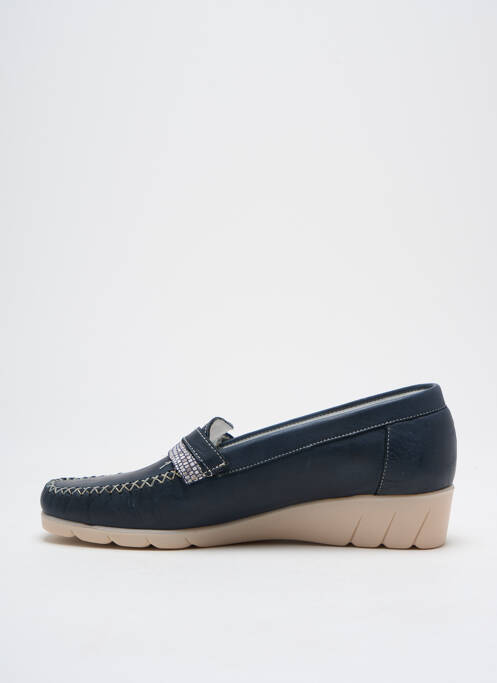 Mocassins bleu PEDI GIRL pour femme