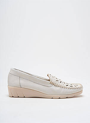 Mocassins blanc PEDI GIRL pour femme