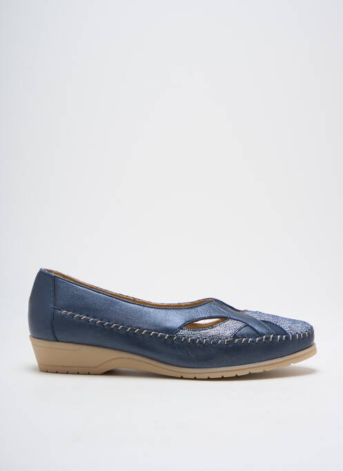 Ballerines bleu PEDI GIRL pour femme