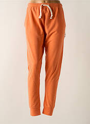 Jogging orange FRENCH TERRY 1818 pour femme seconde vue