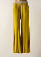 Pantalon large jaune AMS PURE pour femme seconde vue