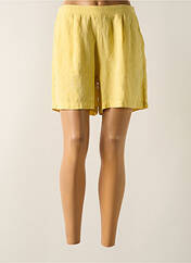 Short jaune YERSE pour femme seconde vue