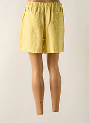 Short jaune YERSE pour femme seconde vue