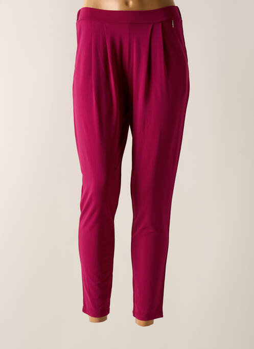 Pantalon 7/8 rose B.YU pour femme