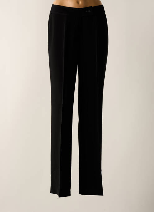 Pantalon droit noir TONI pour femme