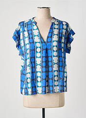 Blouse bleu LA FEE MARABOUTEE pour femme seconde vue