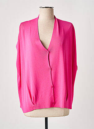 Gilet manches courtes rose ESCORPION pour femme