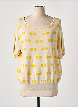 Pull jaune ESCORPION pour femme