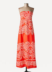 Robe longue orange GAUDI pour femme seconde vue