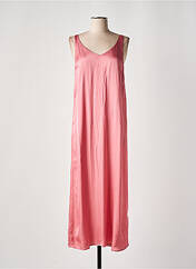 Robe longue rose YERSE pour femme seconde vue