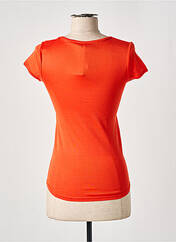 T-shirt orange MAJESTIC FILATURES pour femme seconde vue