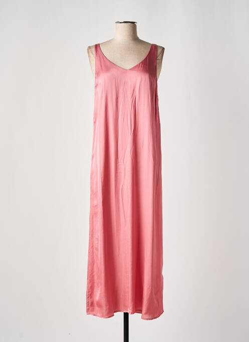 Robe longue rose YERSE pour femme