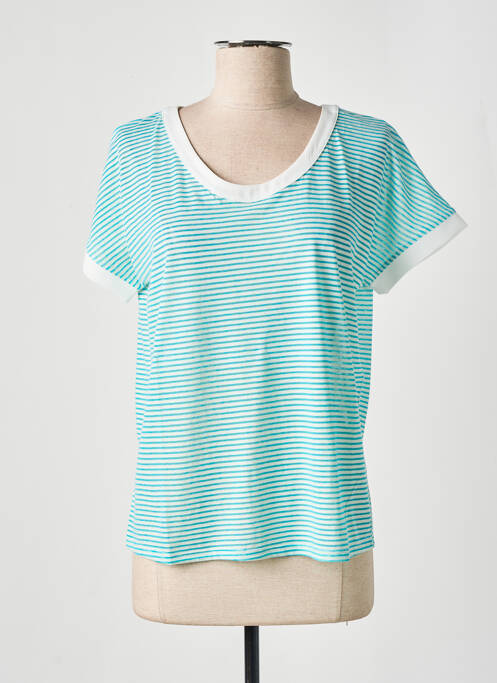 T-shirt bleu ESCORPION pour femme