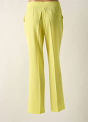 Pantalon droit jaune BARILOCHE pour femme seconde vue