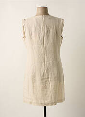 Robe courte beige JULIE GUERLANDE pour femme seconde vue