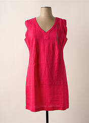 Robe courte rose JULIE GUERLANDE pour femme seconde vue