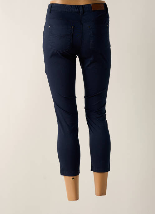 Pantacourt bleu JULIE GUERLANDE pour femme