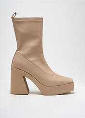 Bottines/Boots beige EXÉ pour femme seconde vue