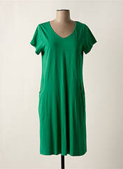 Robe mi-longue vert AGATHE & LOUISE pour femme seconde vue