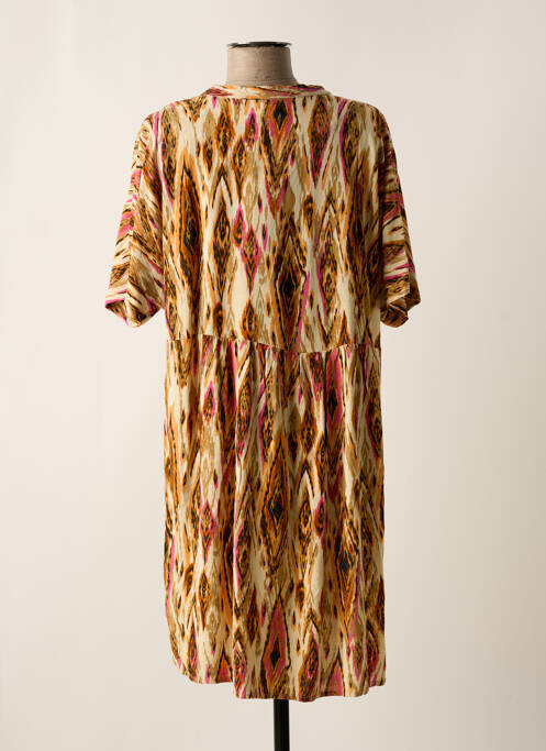 Robe courte beige CISO pour femme