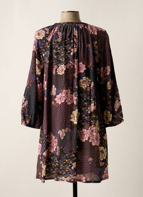 Robe courte rose CISO pour femme