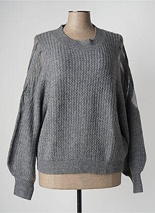 Pull gris NÜ pour femme