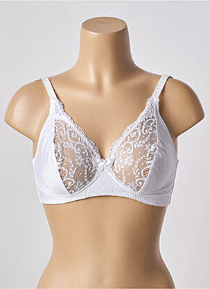 Soutien-gorge effet matière satinée haut soutien-gorge emboitant beige WARNER'S femme