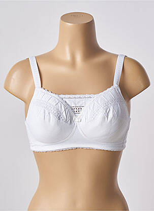 Soutien-gorge sans armature haut soutien-gorge moulé blanc PLAYTEX femme