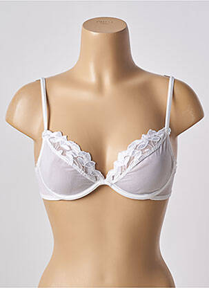 Soutien-gorge effet matière satinée haut soutien-gorge emboitant beige WONDERBRA femme