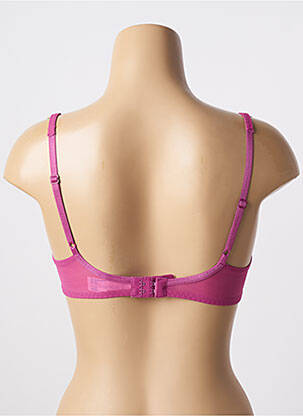 Soutien-gorge effet matière satinée haut soutien-gorge emboitant rose WARNER'S femme