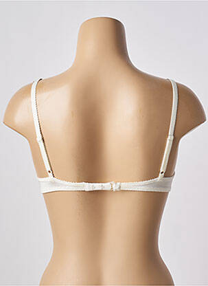 Soutien-gorge effet matière satinée haut soutien-gorge emboitant beige WARNER'S femme