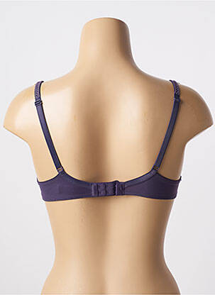 Soutien-gorge effet matière satinée haut soutien-gorge emboitant violet CONTURELLE femme