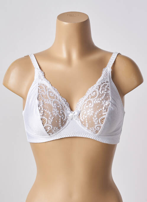 Soutien-gorge sans armature haut soutien-gorge emboitant beige WARNER'S femme