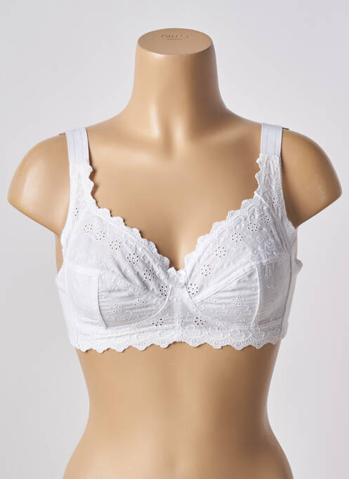 Soutien-gorge blanc MANAÏS pour femme