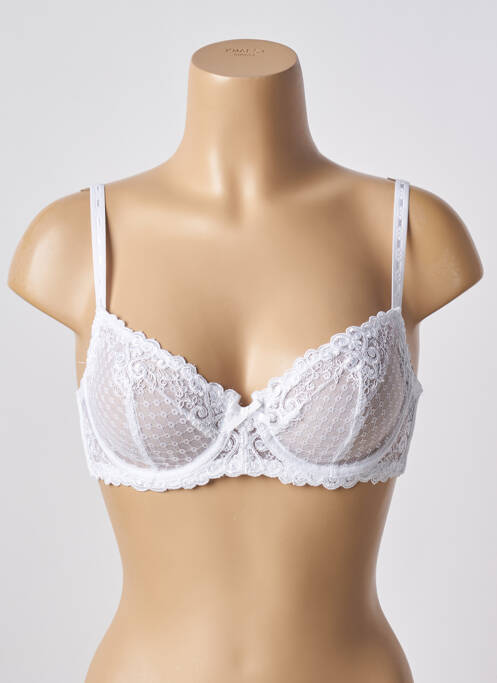 Soutien-gorge blanc PIEGE pour femme