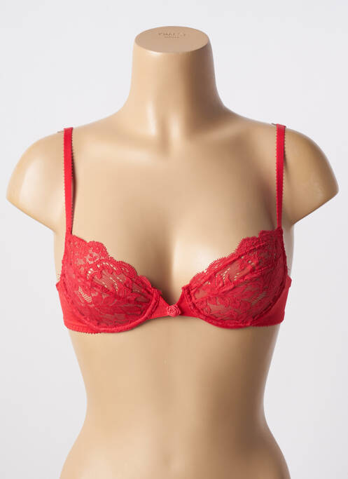 Soutien-gorge rouge WARNER'S pour femme