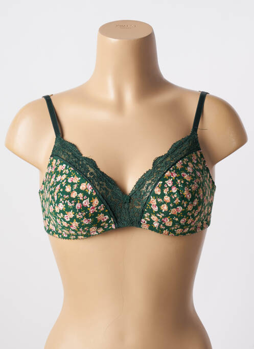 Soutien-gorge vert WARNER'S pour femme