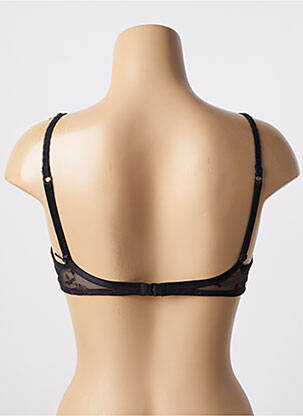 Soutien-gorge effet matière satinée haut soutien-gorge emboitant noir CACHAREL femme