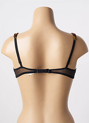 Soutien-gorge effet matière satinée haut soutien-gorge balconnet noir AUBADE femme