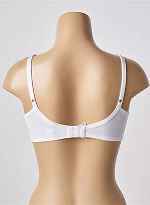 Soutien-gorge effet matière satinée haut soutien-gorge emboitant blanc WARNER'S femme
