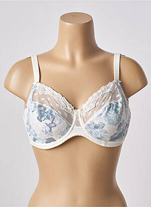 Soutien-gorge effet matière satinée haut soutien-gorge emboitant beige CONTURELLE femme