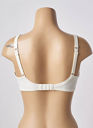 Soutien-gorge effet matière satinée haut soutien-gorge emboitant beige CONTURELLE femme