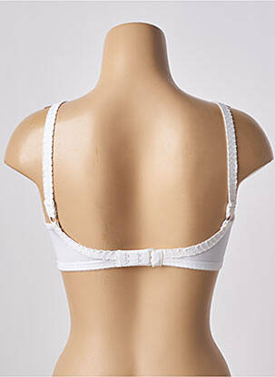 Soutien-gorge effet matière satinée haut soutien-gorge emboitant blanc WARNER'S femme