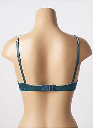 Soutien-gorge effet matière satinée haut soutien-gorge emboitant vert LILLY femme